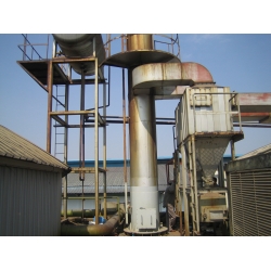 Xử lý khí thải. dùng vật liệu đệm Raschig